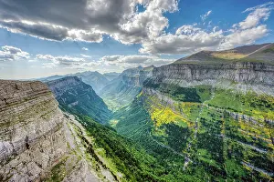 Pyrenees: The beautiful Ordesa Valley in the Spanish Pyren