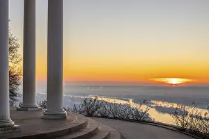 Temple: Beautiful temple in a landscape shot