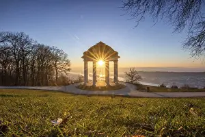 Temple: Beautiful temple in a landscape shot