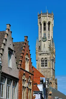 Brugge: The Belfry Tower, Bruges, Belgium