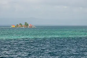 Negative: Belize, Caribbean Sea. Remote island of