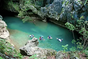 Greg: Belize, tubing in Roaring Creek