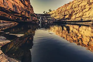 Waterfalls: Bell Gorge waterfall, a body of water in north-west Australia in the Kimberley