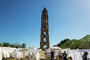 Bell: The bell tower of the Manaca-Iznaga estate in the