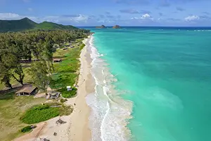 Military: Bellows Beach, Waimanalo, Oahu, Hawaii