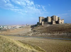 Built: BELMONTE. General view of the castle, built
