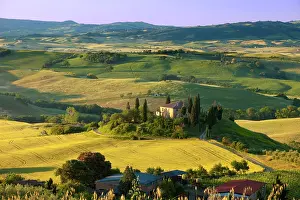 Quirico: The Belvedere and Tuscan countryside at
