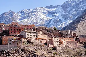 Moroccan: Berber village in Atlas mountains, Aroumd, Morocco