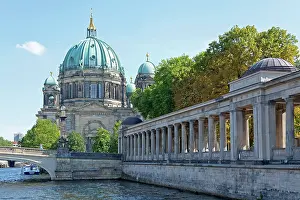 Churches: Berlin Cathedral, Museum Island, Berlin, Germany
