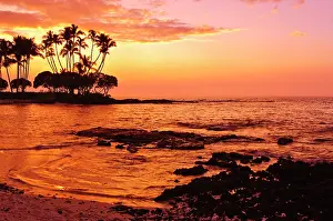 Restful: Big Island, Hawaii. Sunset, Big Island Hawaii