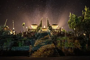 Stair: The Biggest Complex Temples in Bali on the slopes