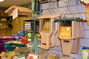 Shops: Bird Feeders - Suet Feeders on store shelf