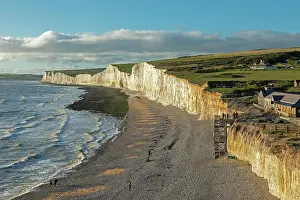 Sisters: Birling Gap, The Seven Sisters chalk cliffs, South