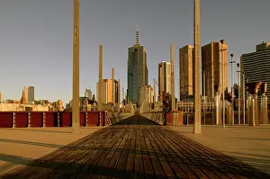Melbourne: Birrarung Marr Park, Melbourne, Victoria, Australia