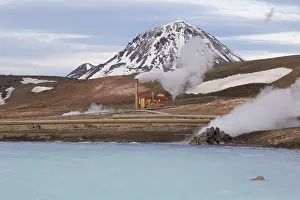 Powered: Bjarnarflag geothermal power plant - close to the