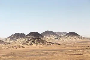 Libyan: Black desert, western libyan desert, Egypt, Africa