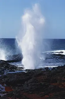 Blast: Blowhole, Kauai Island, Hawaii