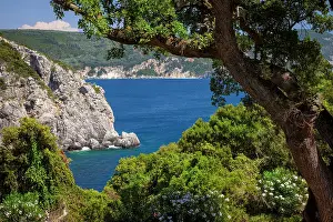 Adriatic: Blue waters off the coast of the Ionian