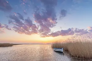Idyllic: Boat Warthe