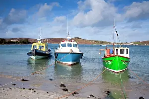 Trawler: Boats Moored at Bryher
