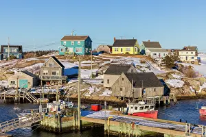 Halifax: Boats at Peggy's Cove, Nova Scotia, Canada
