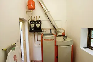 Pellets: Boiler - Windhager Austrian wood pellet fired domestic