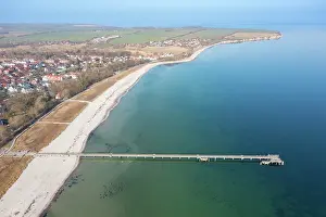 Bridge: Boltenhagen pier aerial