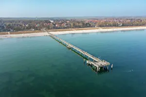 Bridge: Boltenhagen pier aerial