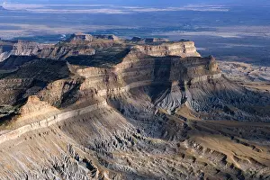 Talus: The Book Cliffs are carved into the Mancos Shale