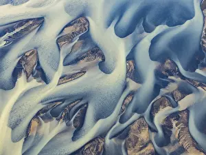 Brook: Branching course of a glacial river