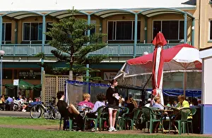 Cafe: Breakfast by beach in Bronte outdoor cafe