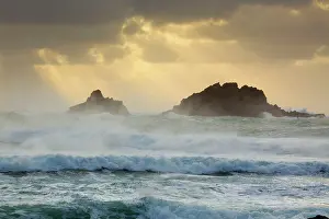 Breaking: The Brisons - seascape with waves breaking