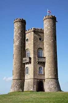 Vale: Broadway Tower overlooking the Vale of Evesham