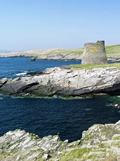Iron: Broch of Mousa on the isle of Mousa, Scotland