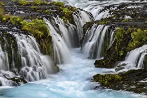 Waterfalls: Bruarfoss waterfall, South Iceland, Iceland