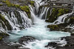 Waterfalls: Bruarfoss waterfall, South Iceland, Iceland