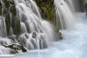 Waterfalls: Bruarfoss waterfall, South Iceland, Iceland