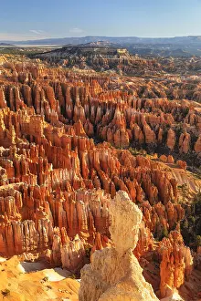 Chain: Bryce Amphitheatre at sunset, Bryce Canyon National