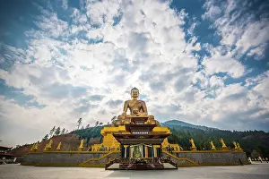 Buddha: Buddha Dordenma statue, large Buddha statue, Buddha