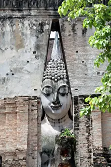 Statue: Buddha Statue at Wat Si Chum Temple, Sukhothai, Thailand