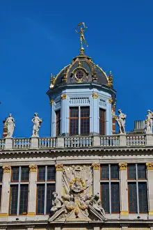 Brussels: Buildings in the Grand Place or Grote Markt, Brussels