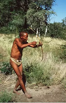 Peoples: BUSHMAN / San - HUNTING