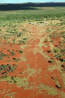 60km: Bushy Park Cattle Station.aerial. 60km south of