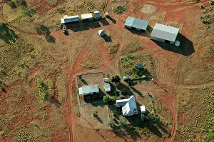 60km: Bushy Park Cattle Station.aerial. 60km south of