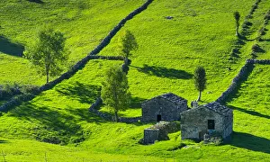 Cantabria: Caba&, x61830;asiega and meadows, Miera Valley, Valles