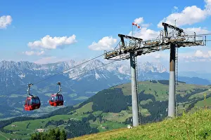 Lift: Cable car from Snll to the Hohe Salve, Hopfgarten