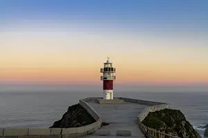 Cabo: the Cabo Ortegal lighthouse on the coast of Galicia