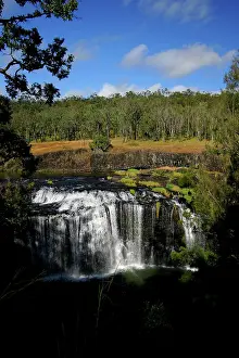 Cascading: Cairns, Australia. A waterfall outside of