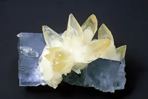 Fluorite: Calcite and Fluorite
