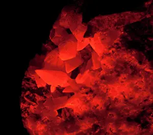 Fluorescence: Calcite Under UV Light (1 of 2)